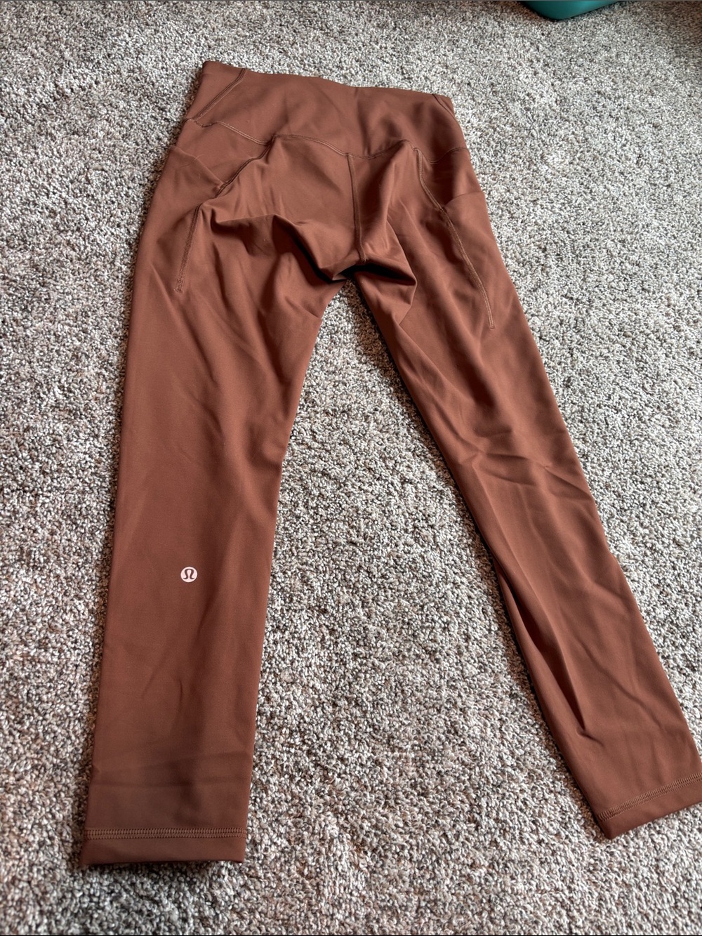 Lululemon Brown High-Rise Leggings 25”